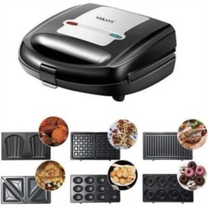 Sokany SK-B908 (6-in-1 Sandwich Maker)