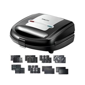 Sokany SK-B140 Sandwich Maker (8-in-1 Multifunction)